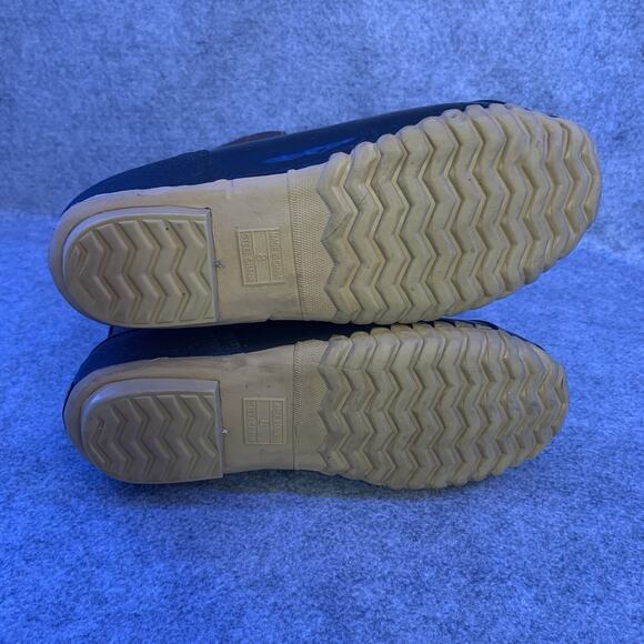 Sporto Duck Boots Women’s Size 8 Daphne Style Leather Upper Faux Fur Waterproof - Picture 6 of 10